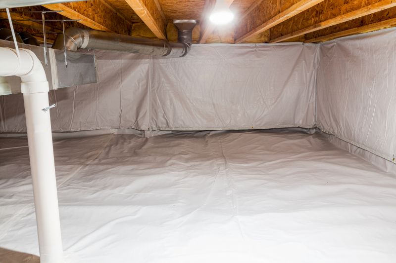Encapsulated Crawlspace with Moisture Control